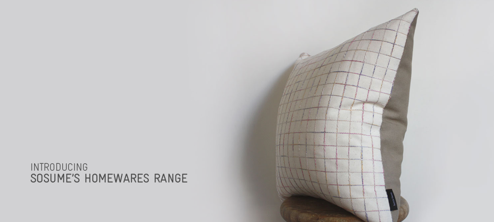 Introducing sosume's homewares range